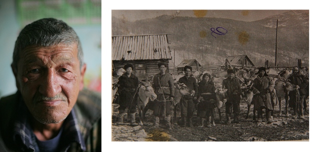 Валерий Холямоев и фотография из семейного архива
